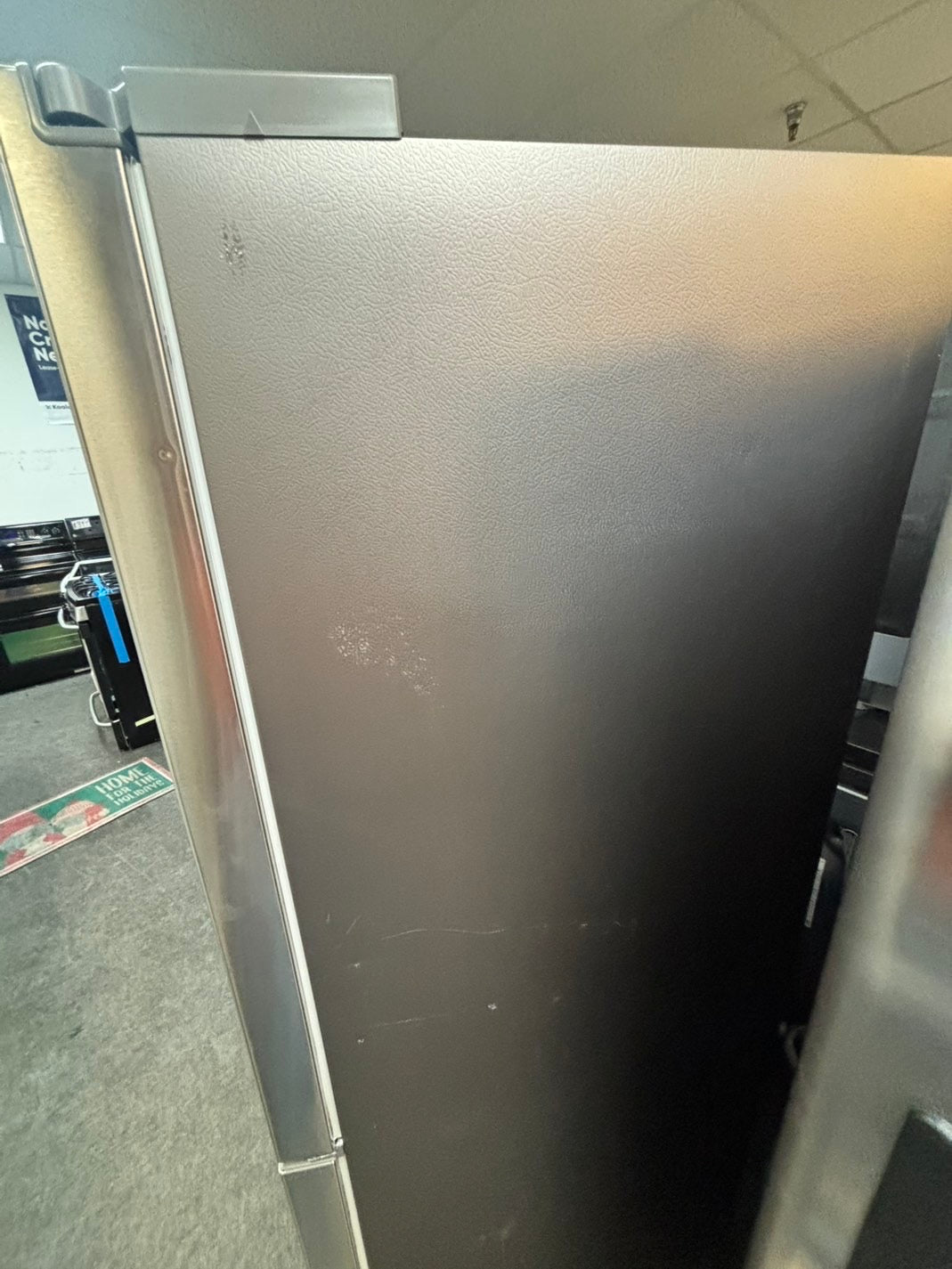 * Samsung French door Refrigerator stainless steel w/ ice water dispenser 36" counter-depth  #RF60CL