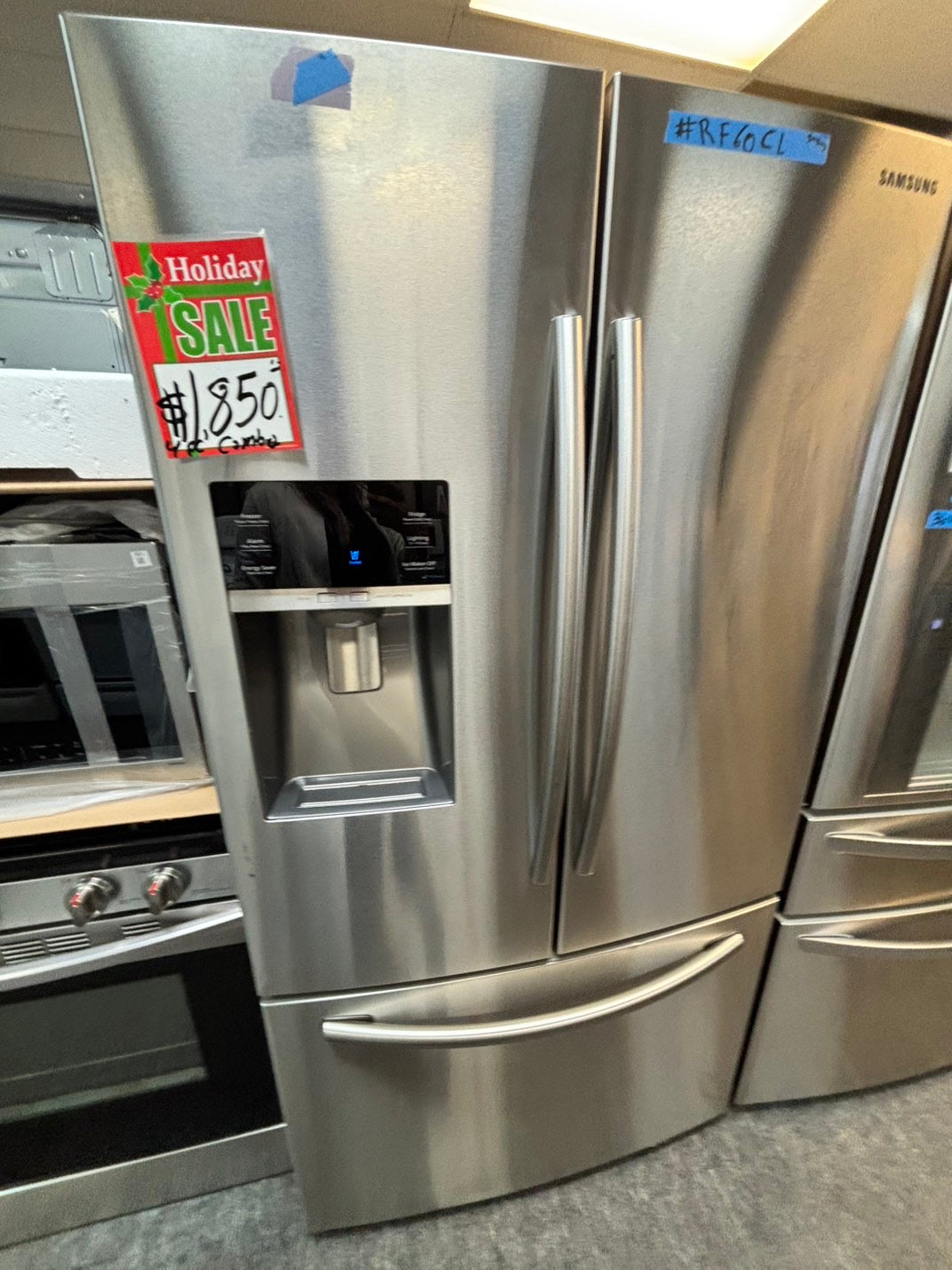 🎁Christmas sale🎄🎅 | Samsung  kitchen combo / furnished Refrigerator counter-depth ,gas range, New microwave and dishwasher -💥4 appliances💥#RFGSDW90L