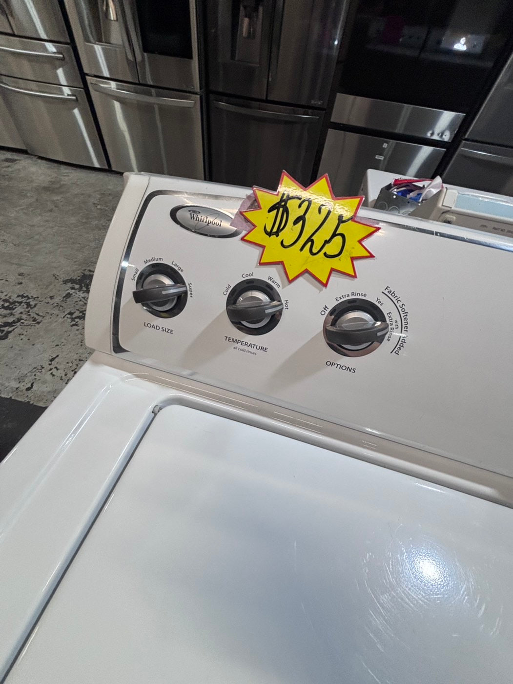 >*sale🎈whirlpool Top load washing machine w agitator 27" in good condition,used-Refurbished #TWP116B