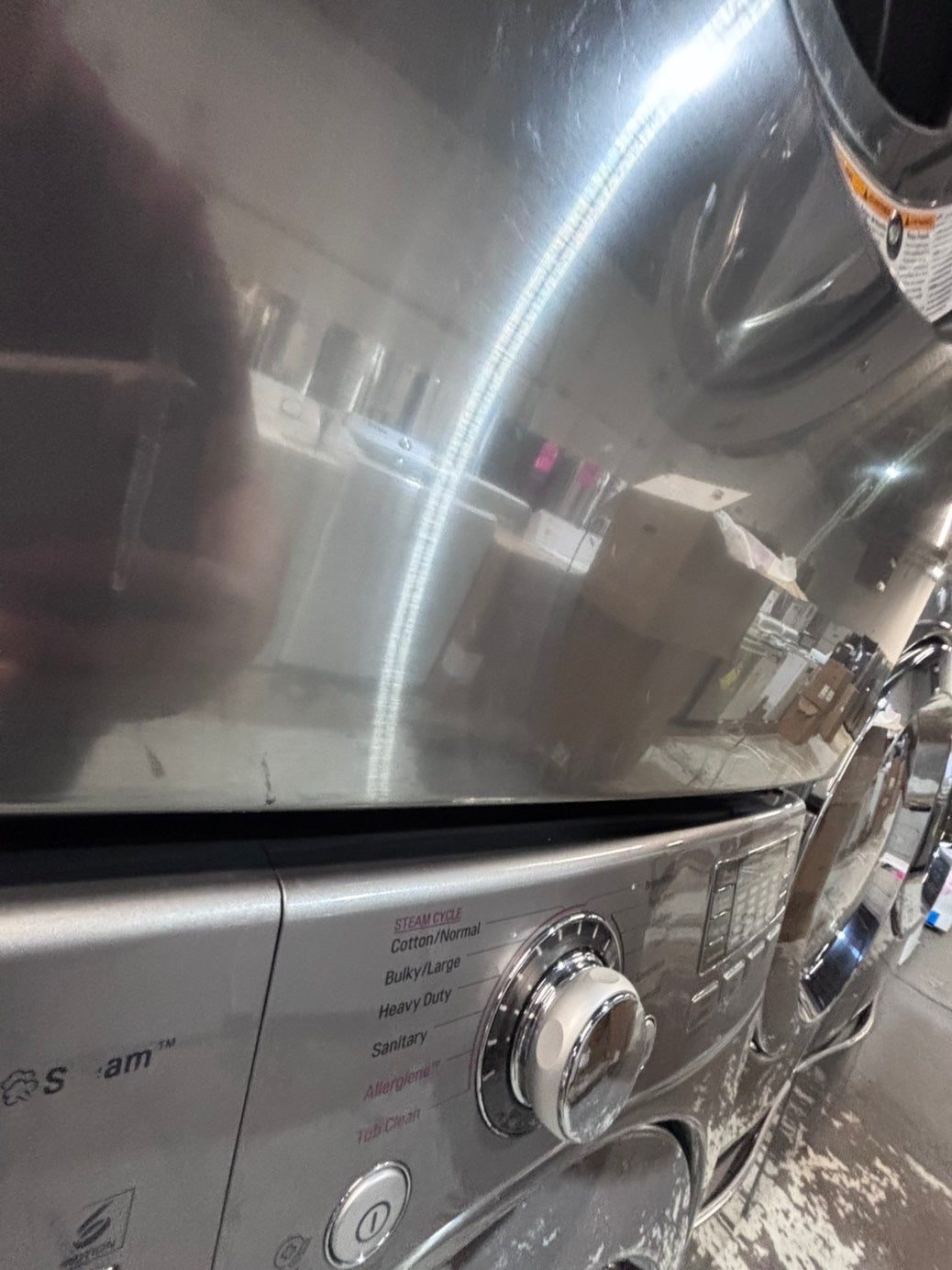 >*early July 4th special 🇺🇸LG washer & dryer set electric 220v front load stackable or side by side - sensor dry in gray  #WEDS22BSET