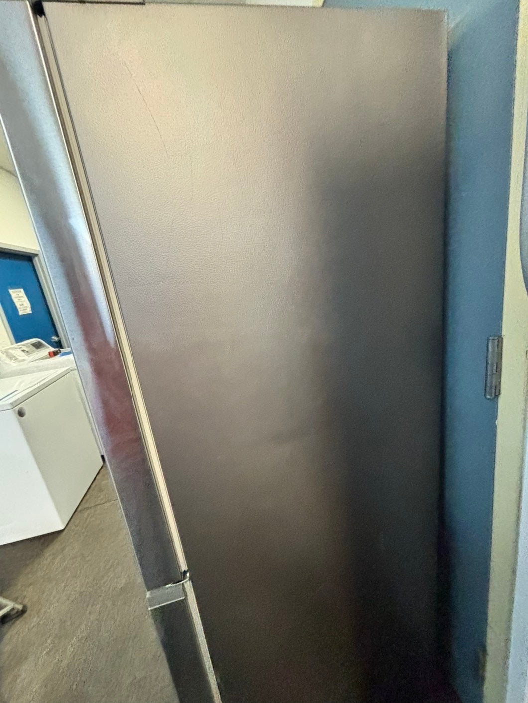*🎄Holiday Sale 🎁Used | Refurbished-Samsung  32”  French door refrigerator counter depth slate *with maker inside - stock number #RF11C3L