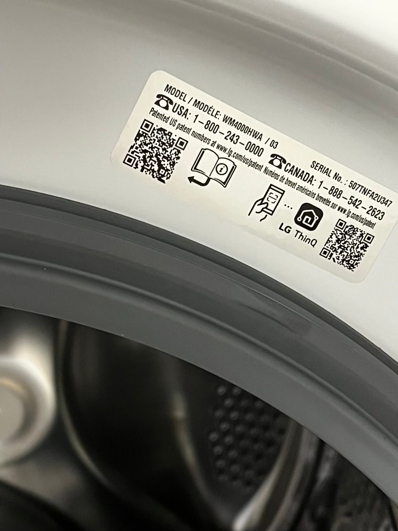 ⚡️SALE ~ New Open Box 📦 Scratch & Dent 4.5 cu. ft. Ultra Large Capacity Front Load Washer & 7.4 cu. ft. Ultra Large Capacity Smart Wi-Fi Enabled Front Load Electric Dryer with TurboSteam™ and Built-In Intelligence - in white | stock number #WD7491YL