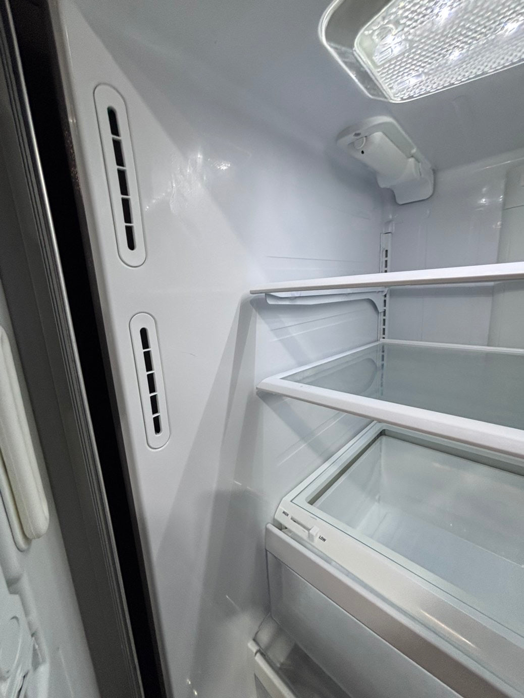 >* special 🔥used-Refurbished LG 36”w x69h x 29 depth refrigerator stainless steel w/ice & water dispenser 36 “ #LGDS73B