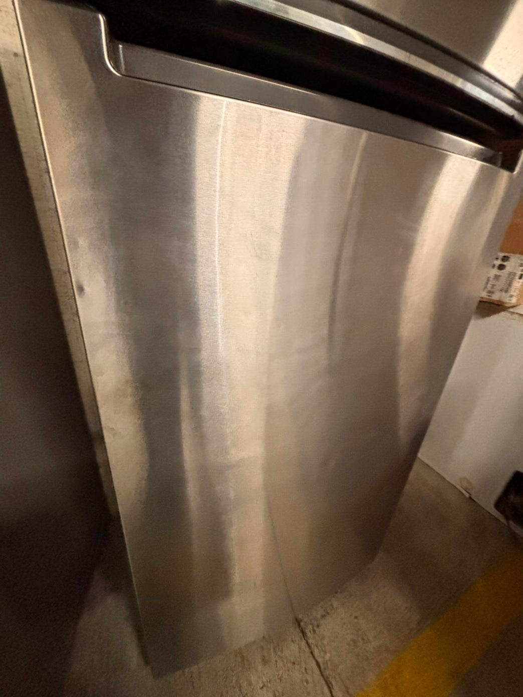 }}special 🔥28” whirlpool top freezer fridge stainless steel  used-refurbished working 💯  with warranty #FTW66ZB