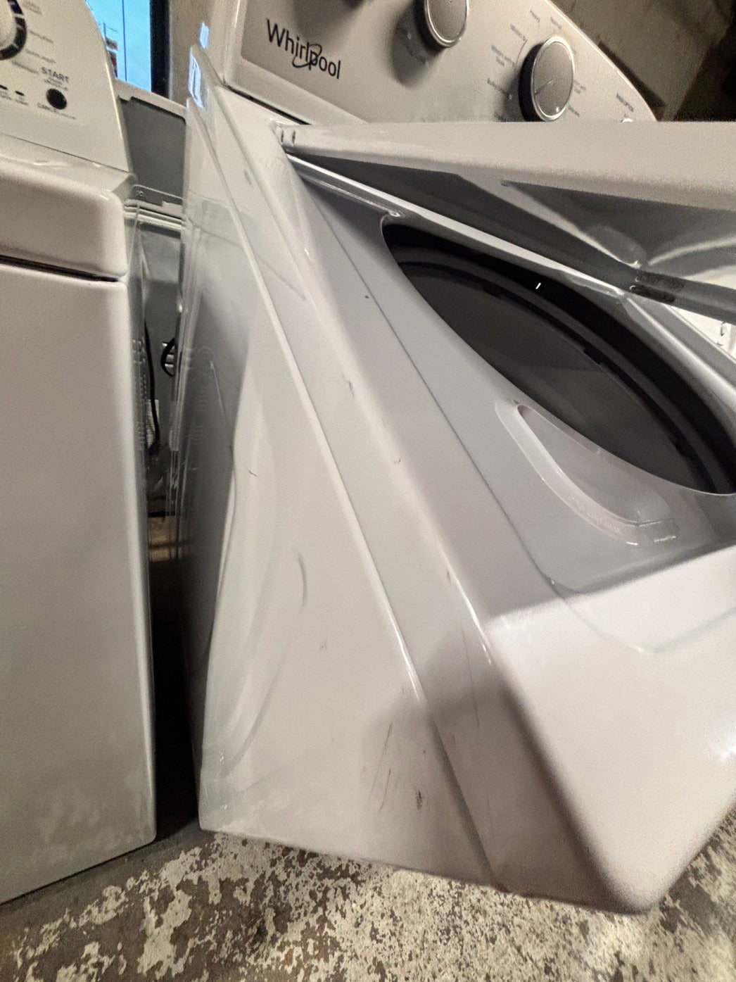 >Special price🎉 Whirlpool Top load washing machine w agitator 27" used-Refurbished #WWY33B