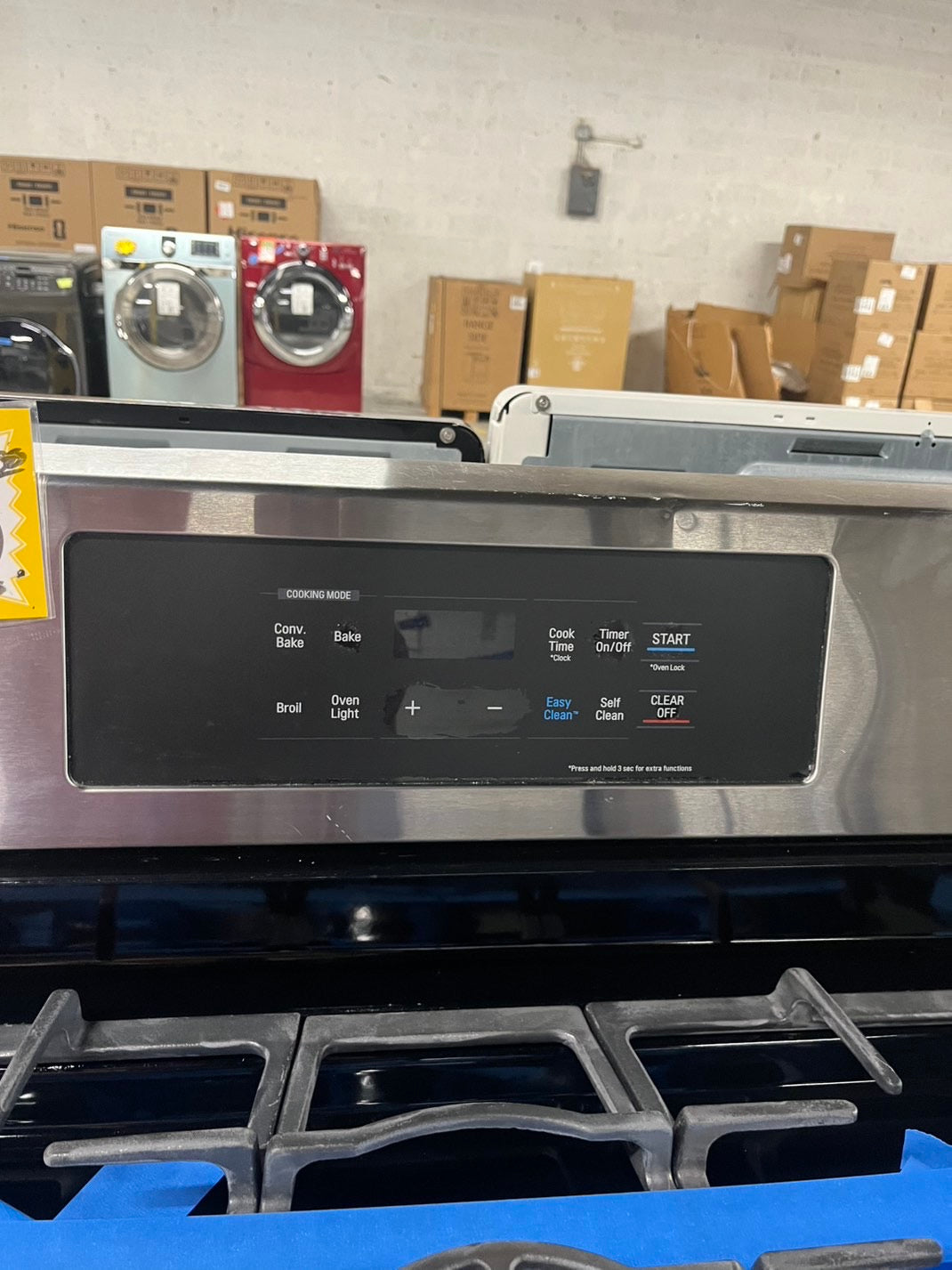 = LG convection oven Gas range 5 burner stainless steel bake broil  -used-Refurbished 30” #GR567B