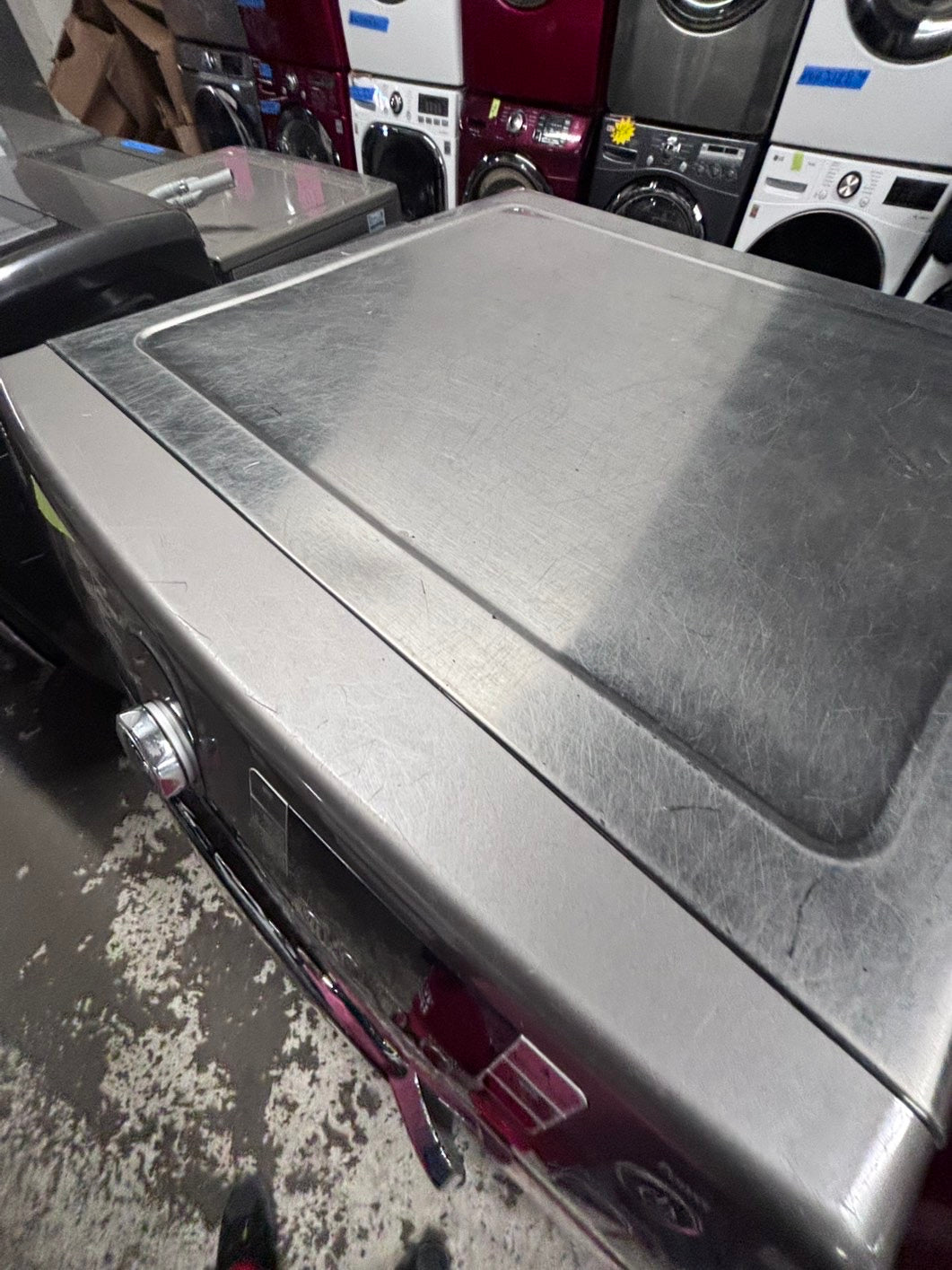 Special🔥Samsung GAS Dryer front load w/pedestal extra storage 27" in  used -Refurbished.  #GDSD3JL