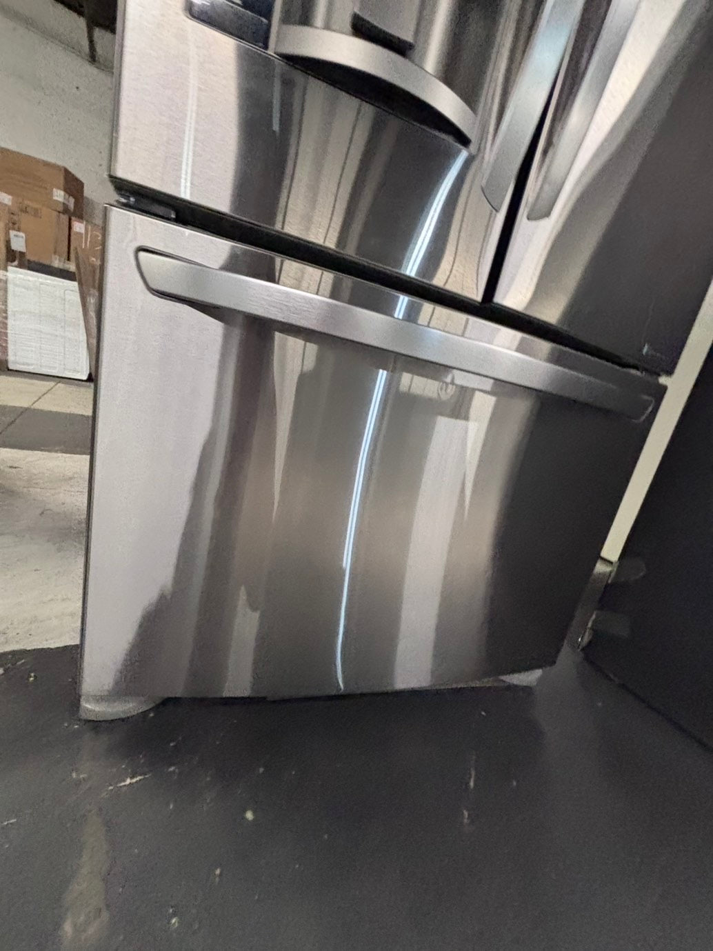 >special 🔥Used good  condition used-Refurbished LG 36”x69h x 291/2 depth  refrigerator stainless steel w/ice & water dispenser 36 “ #RFLG44CB