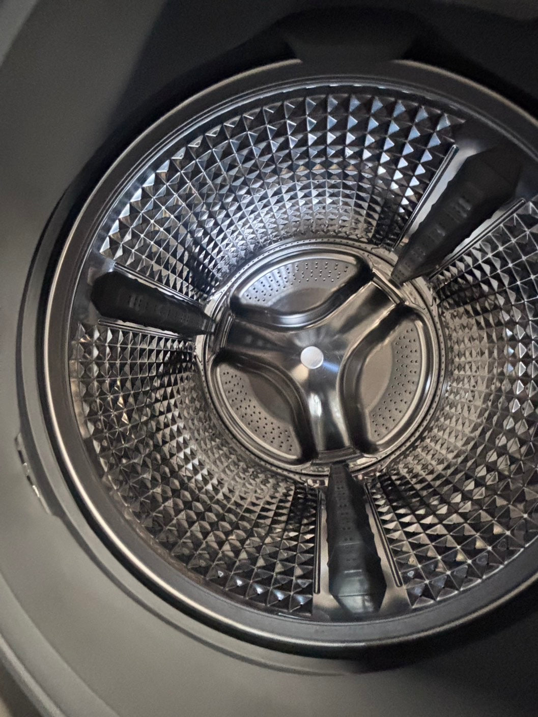 >*Samsung gray washer 4.5cu. ft. Large capacity, & electric dryer set in great condition 27” stackable or side by side  used-refurbished  #SFL23TB