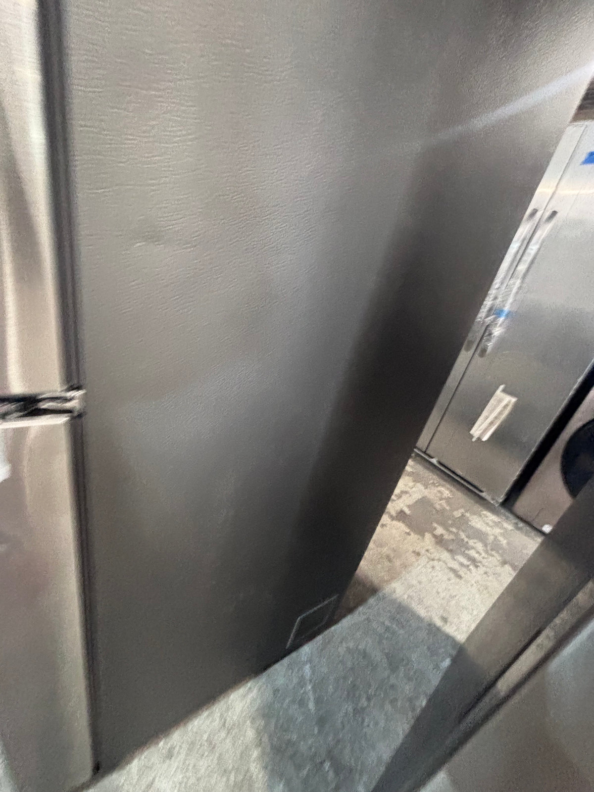 } New open box 📦 Samsung - 36 in. Wide Bespoke 23 Cu. Ft. 4-Door Flex French Door Counter Depth Refrigerator with Beverage Center - Stainless steel working 💯 with warranty #SCD23NB