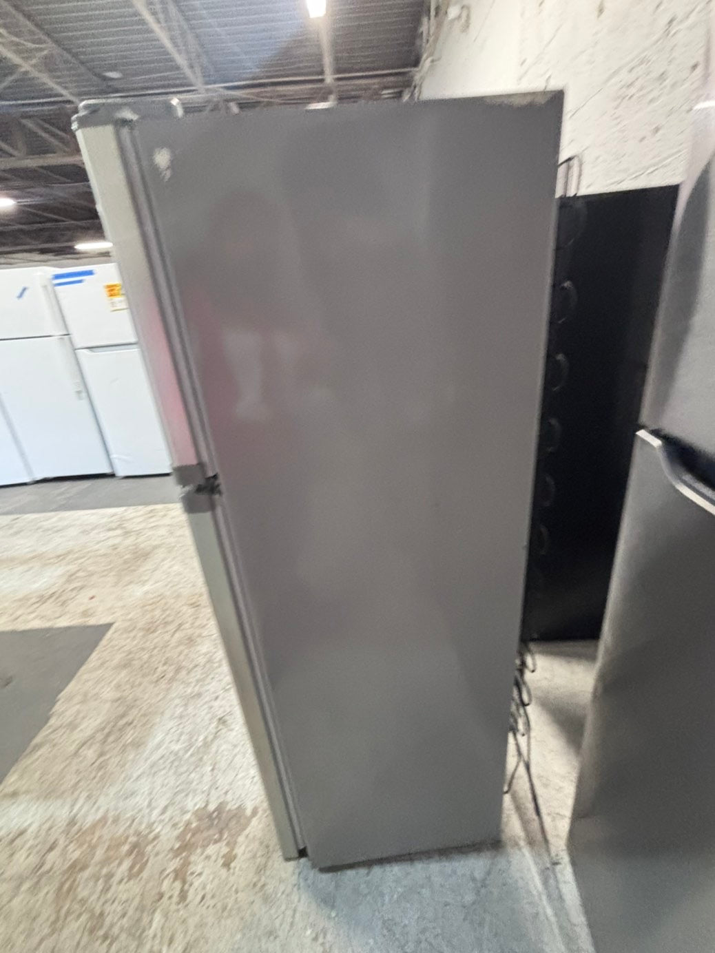 >>top freezer refrigerator stainless steel 24" refurbished #RF711DB