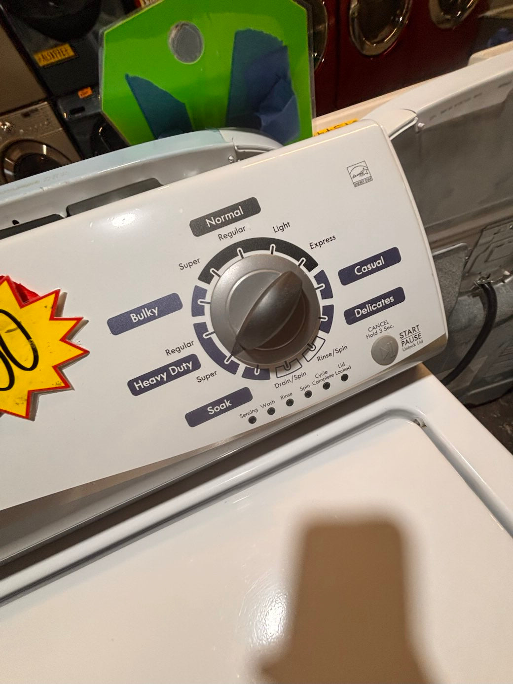 }}Kenmore energy ⭐️ Top load washing machine w agitator 27" in good condition,working 💯 with warranty ! used-Refurbished #TWH47TB