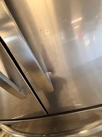 >frigidaire Open box 📦 New S/d 31.5 in. 18 cu. ft. Counter Depth French Door Refrigerator in Fingerprint-Resistant Stainless Look       #RNZG18LL