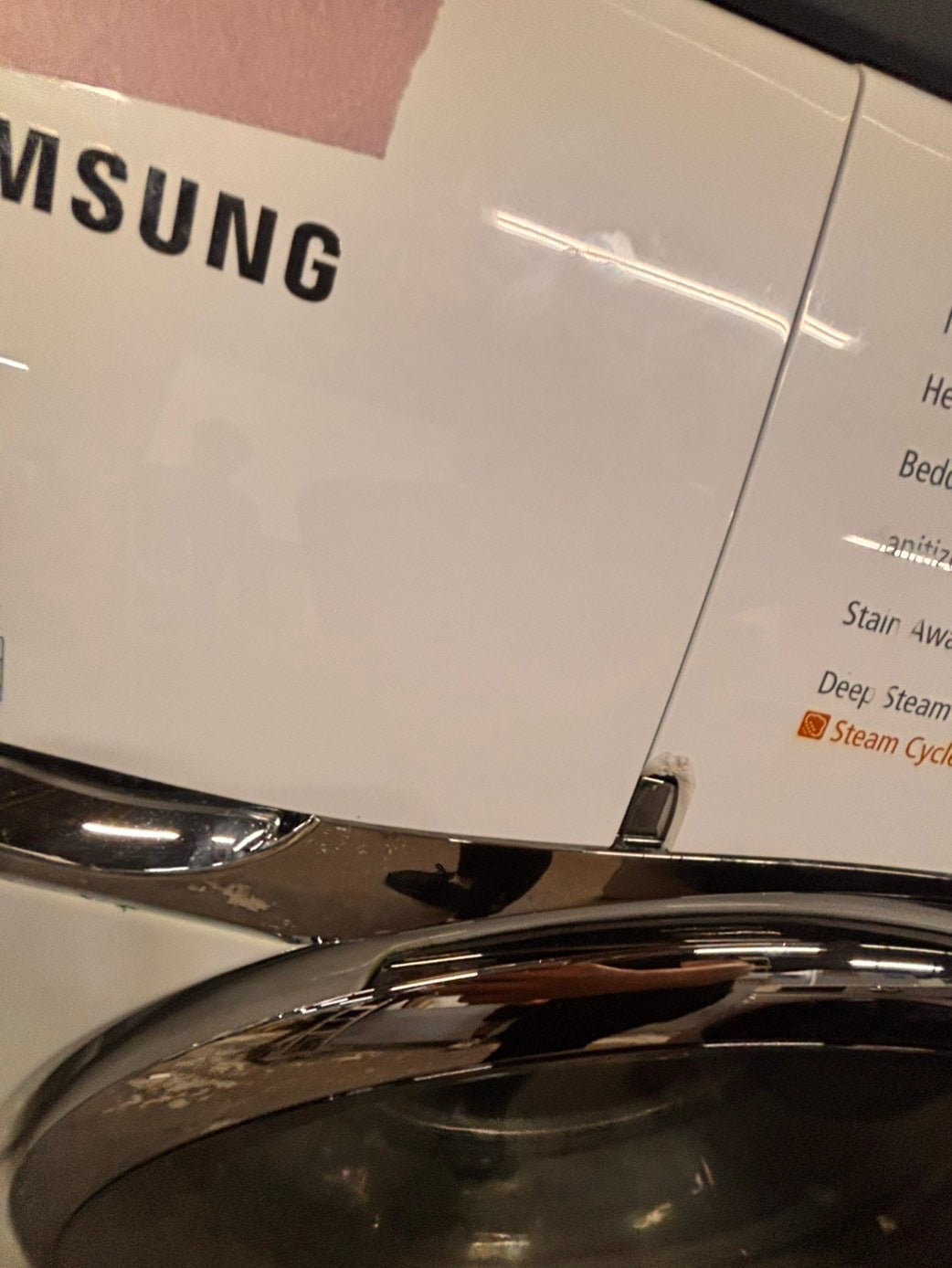 SALE🔥SAMSUNG front load washer large capacity & dryer set electric 220v front load stackable or side by side - in white #WS3RTSET