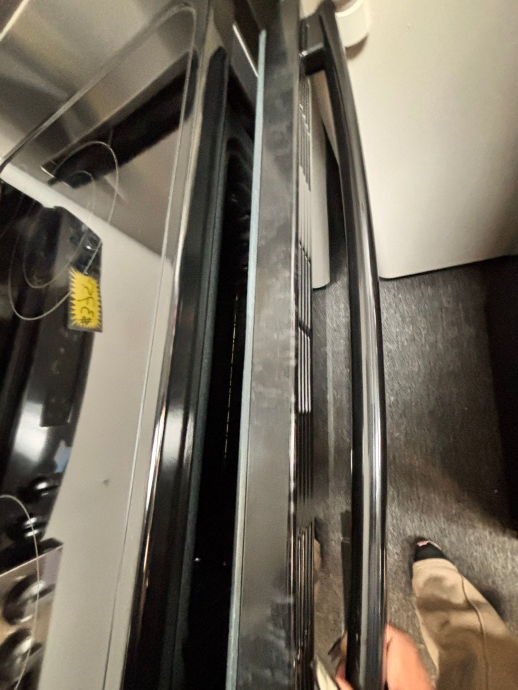 >🎈SALE🔥GE Glass Top electric stove  bake /broil,Self clean 30” 4 burner ,black color,     used-Refurbished   #EGFW79B