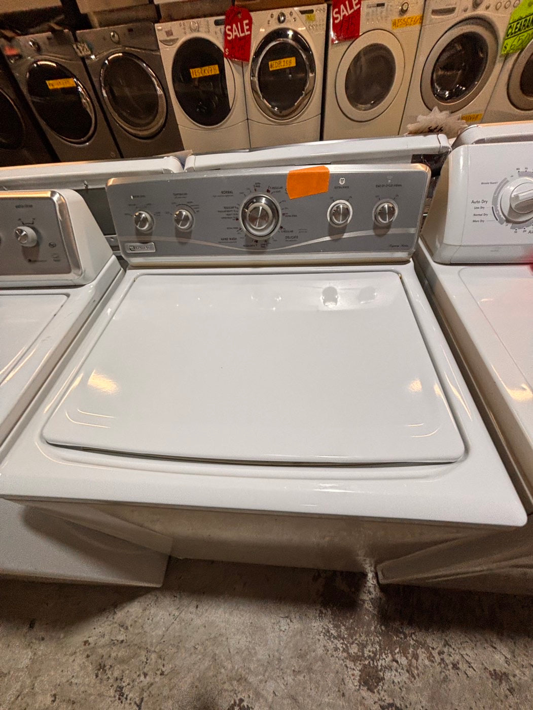>*sale🎈maytag heavy duty Top load washing machine w agitator 27" in good condition,used-Refurbished #TWM336B