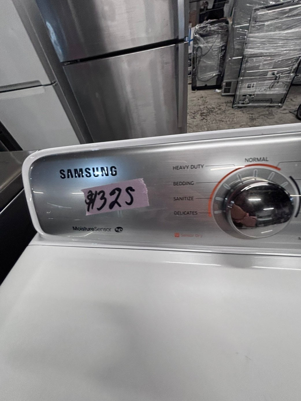 >*Samsung side x side extra large capacity electric 220v dryer   27” used -Refurbished #SSAG65B