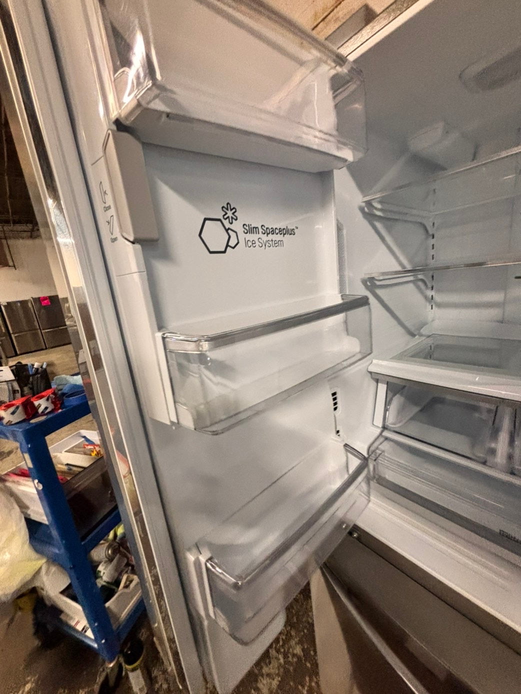 >LG door-in door French Door Refrigerator Super-Capacity with ice maker & water dispenser ,with  used-refurbished #LG30PASB