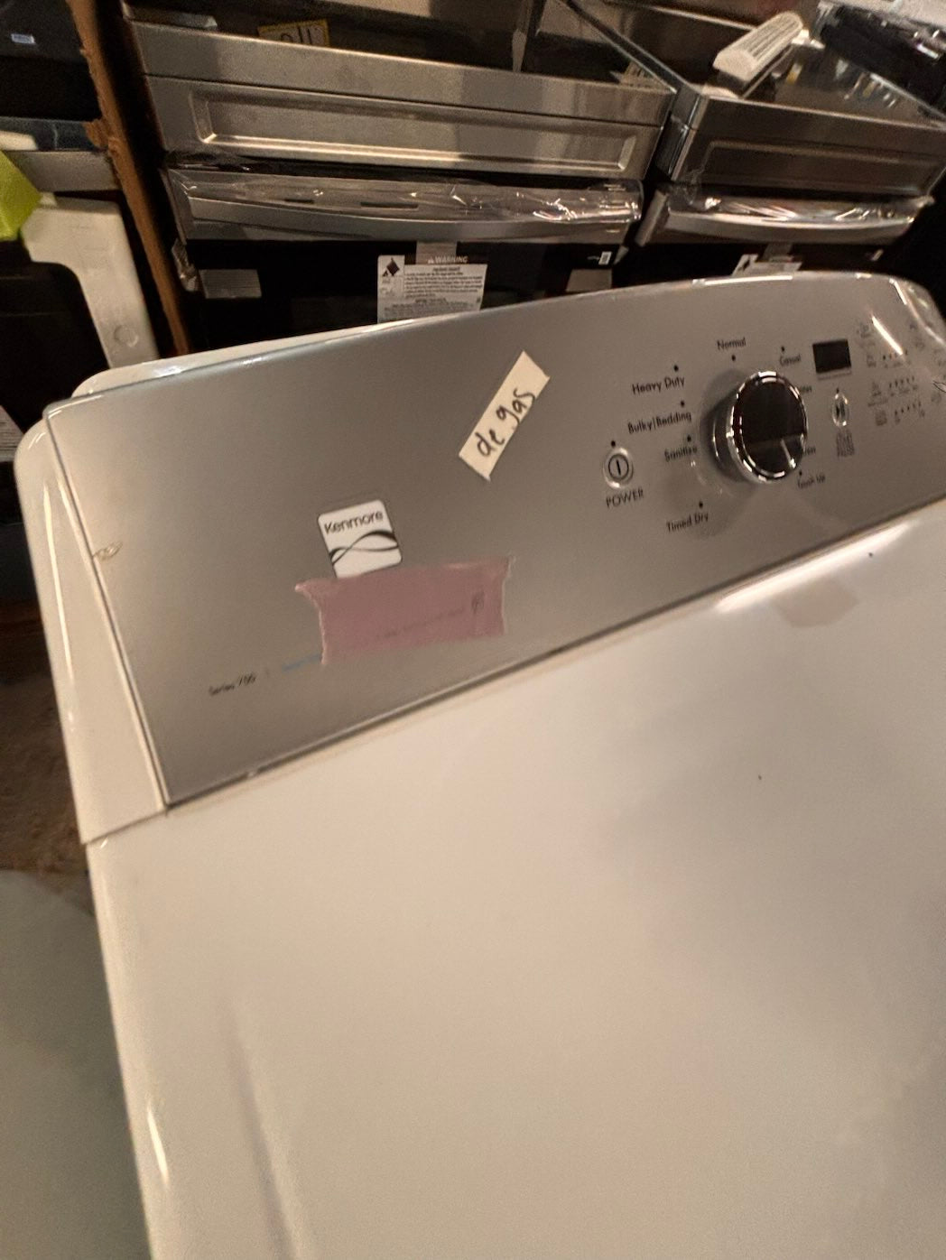 }}Kenmore 29” x 41” x 34”depth large capacity gas  dryer 110v side by side used-refurbished #GDDY1AB