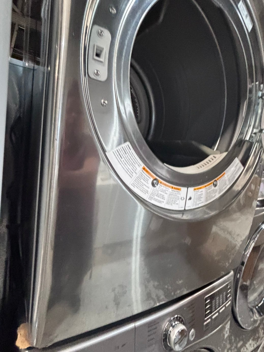 >*early July 4th special 🇺🇸LG washer & dryer set electric 220v front load stackable or side by side - sensor dry in gray  #WEDS22BSET