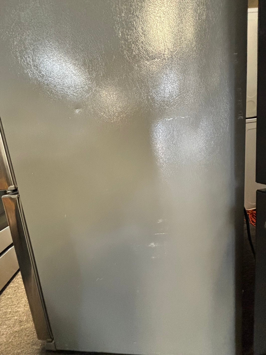*Used Refurbished 33” Kenmore 26 cu.ft rench doors refrigerator stainless steel w/ice & water dispenser inside  item number #RF559LL