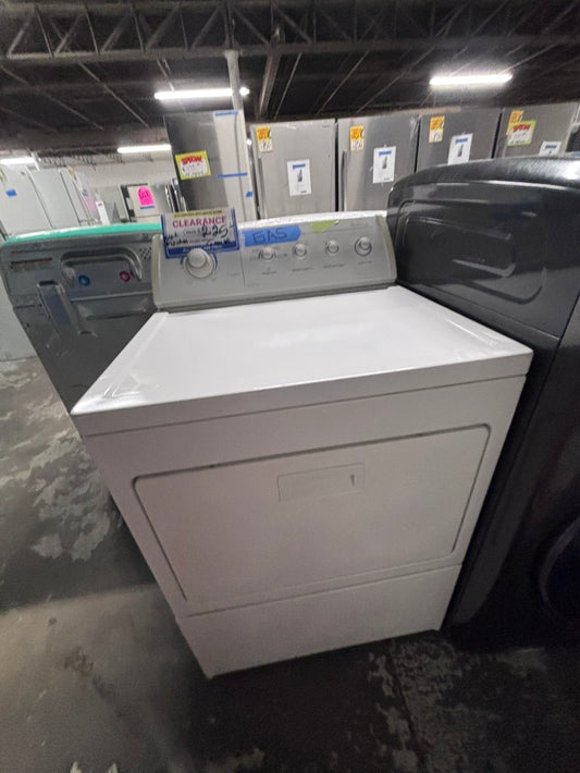>on sale 💥Whirlpool gas top load regular dryer side x side large capacity #GDG34JB
