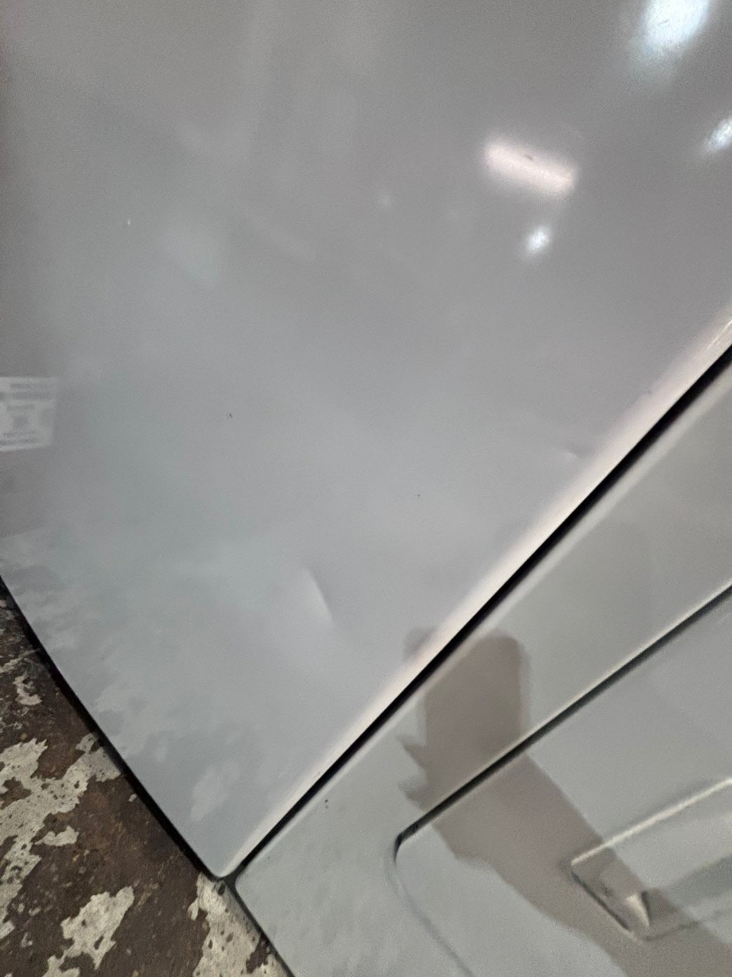 >*samsung extra Large capacity white color Top load washer Drum stainless steel used,refurbished #SWQR57B