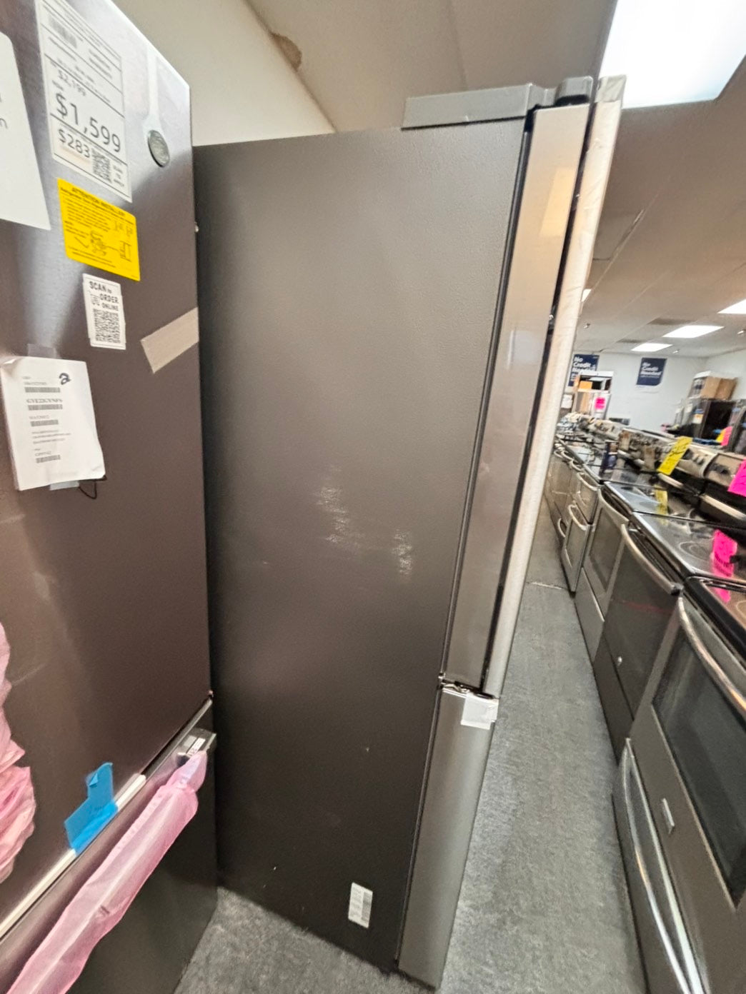 >New open box 📦 samsung 4-doors Counter Depth French Door Refrigerator 22cu.ft in Stainless Steel  #RFSGG1B 36” in