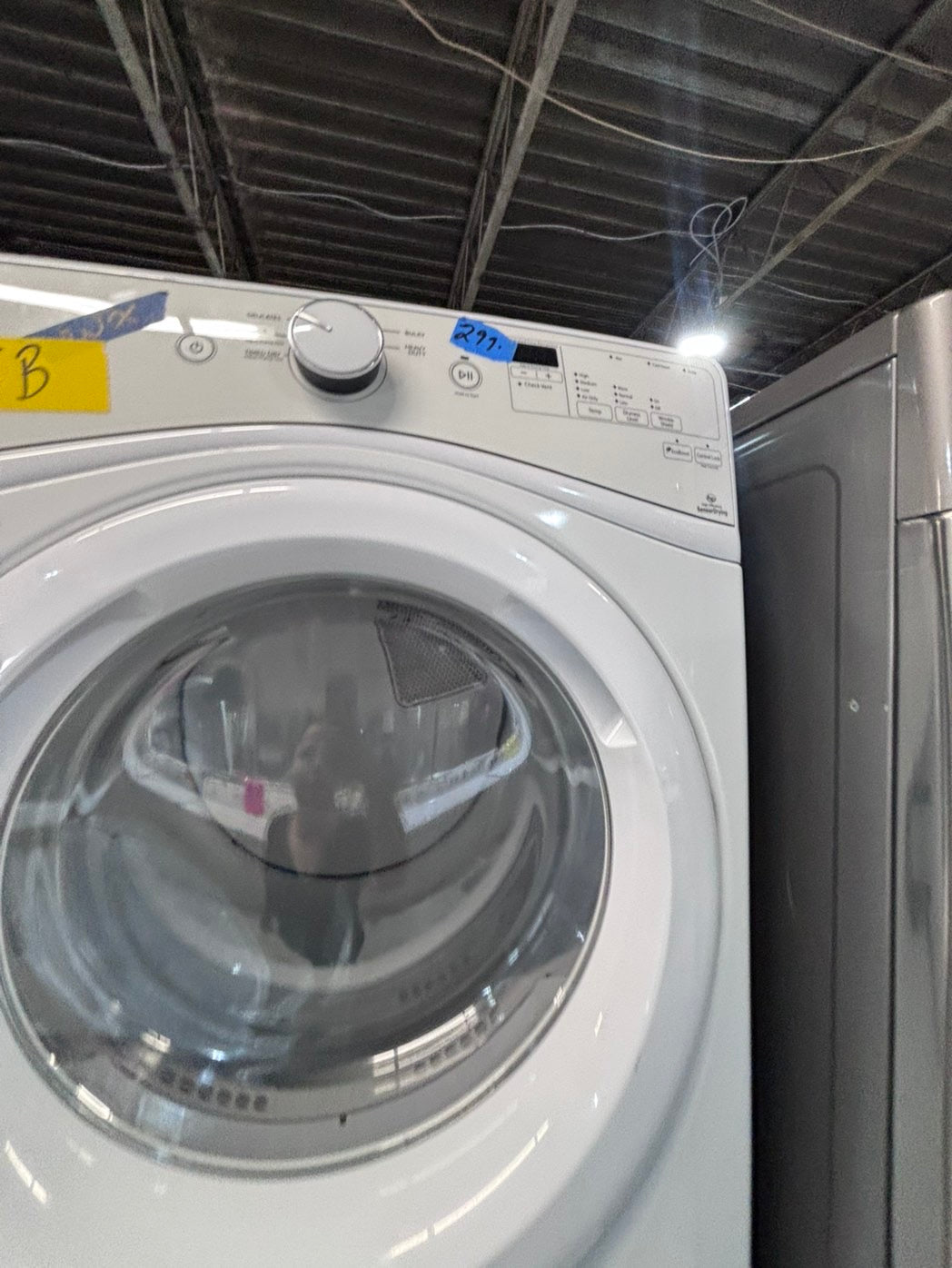 >*special 🔥mix & match whirlpool set electric 220v front load stackable or side by side - sensor dry in white color #WFSW1SET