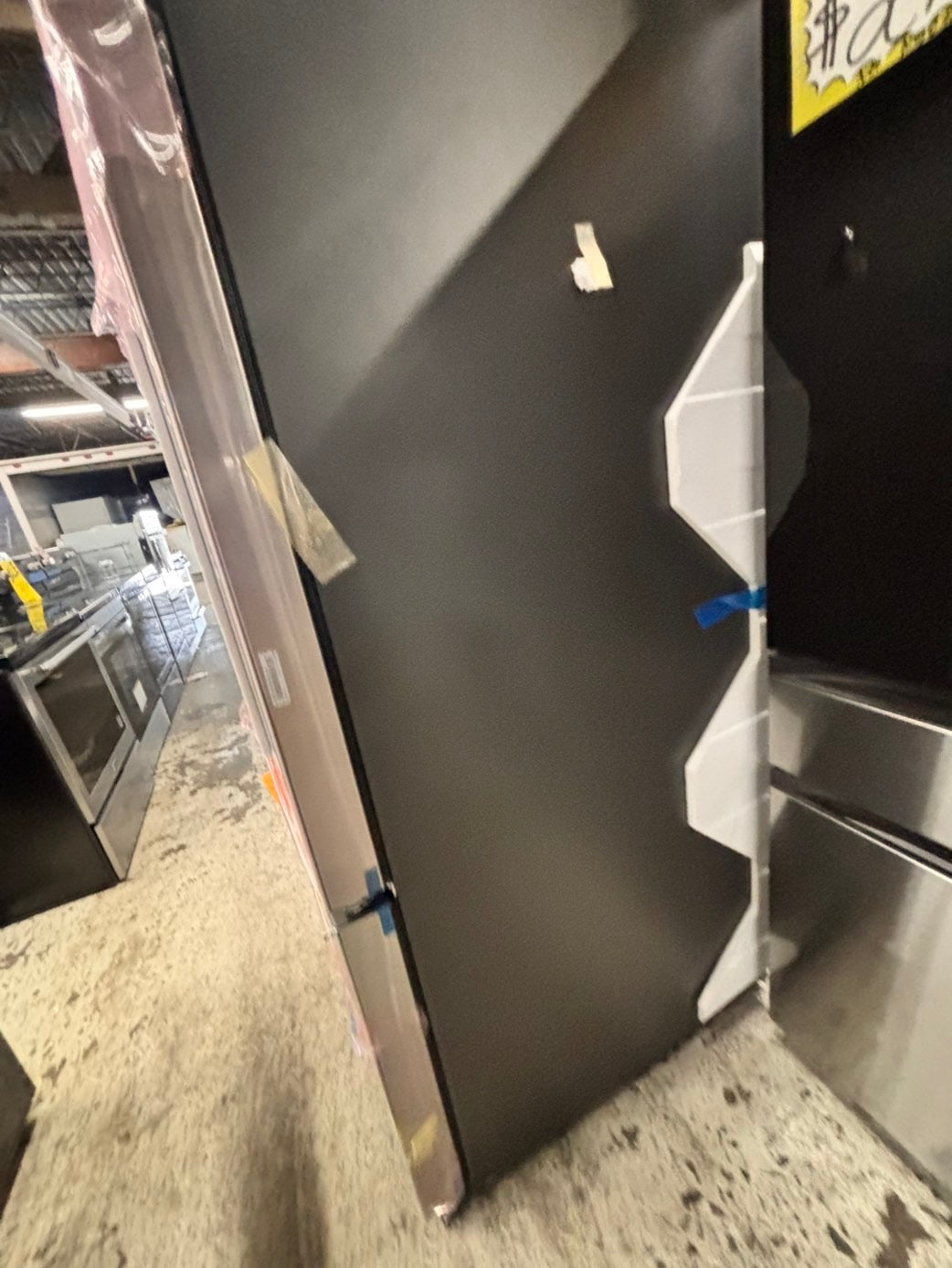 >special🎈New open box 📦 GE Refrigerator with ice maker & water dispenser - Stainless Steel #RFGAA4DB