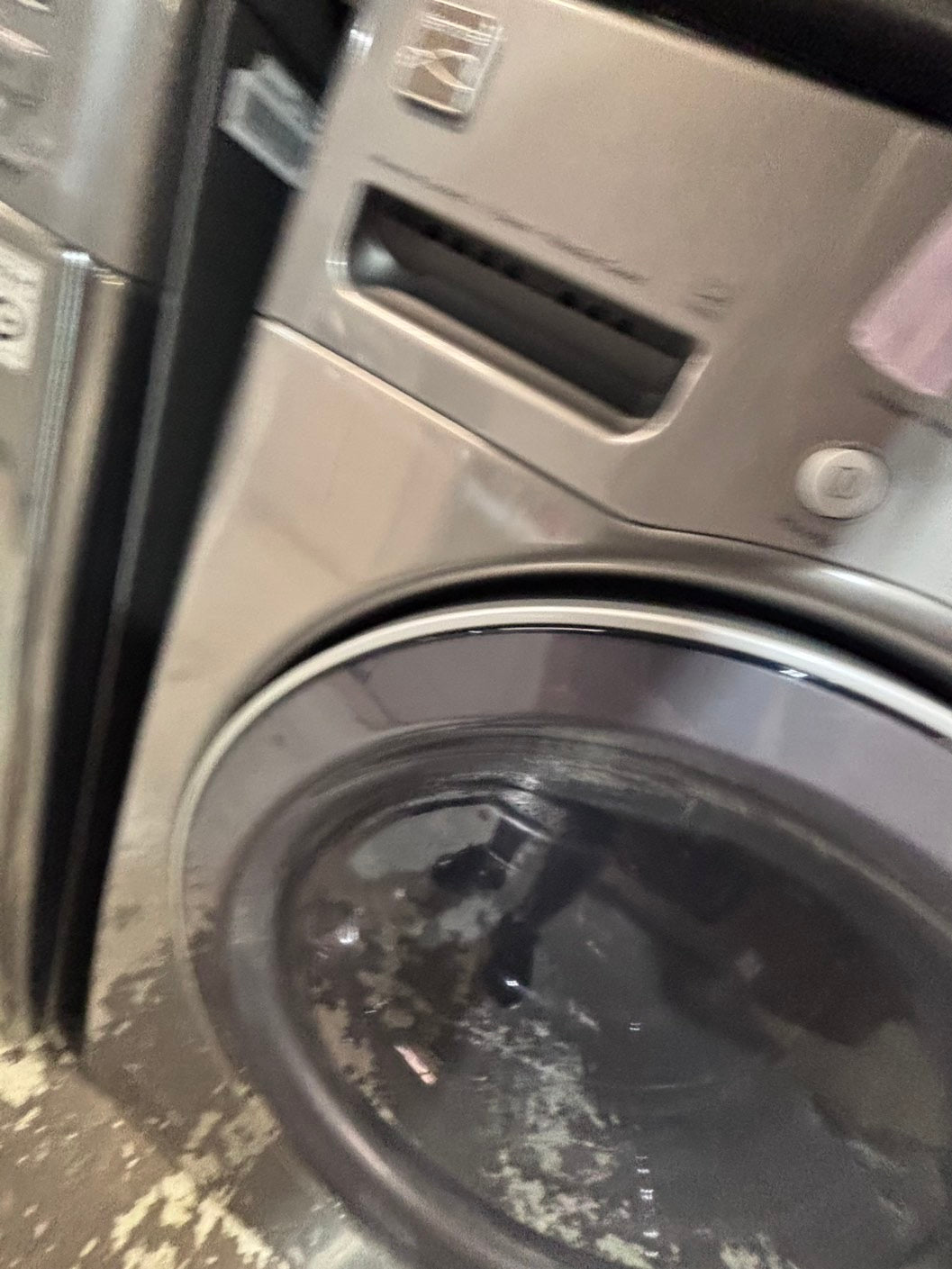 >*early July 4th special 🇺🇸kenmore washer & dryer set electric 220v front load stackable or side by side - sensor dry in gray color #GSS2BSET