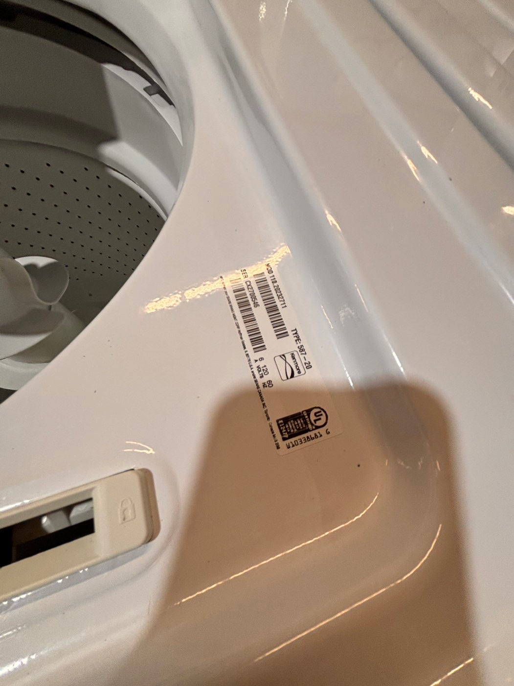 >*Kenmore Top load washing machine w agitator 27" in good condition,used like new -Refurbished #WTKV43B
