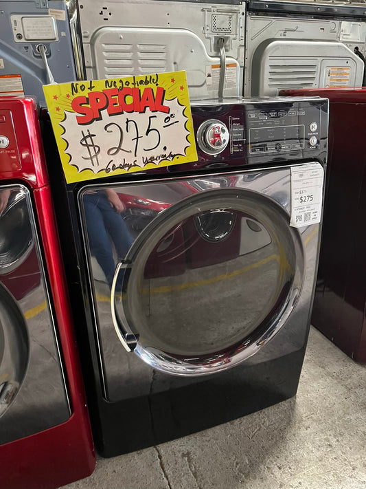 Kenmore front load stackable electric 220v dryer in navy blue 27" #ED403JB