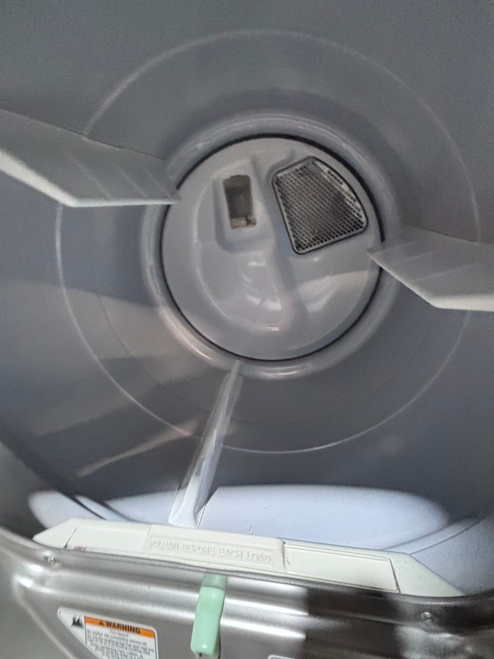 >*whirlpool sensor Dry front load stackable electric 220v dryer in gray color used-refurbished 27" #DWG7G6B