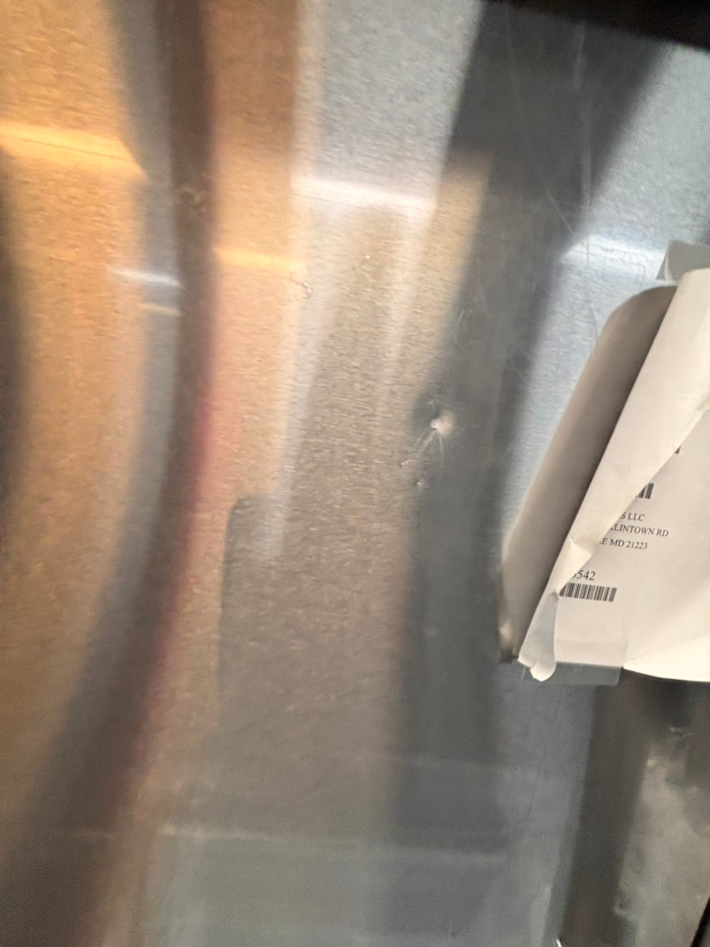>Special 🎈3pc. Combo new open box  -french door 4-doors refrigerator GE 36” w/ice maker & water dispenser inside ,costumer return gas range five burners Airfry  & new open box over the range microwave GE #RFGAX3PC