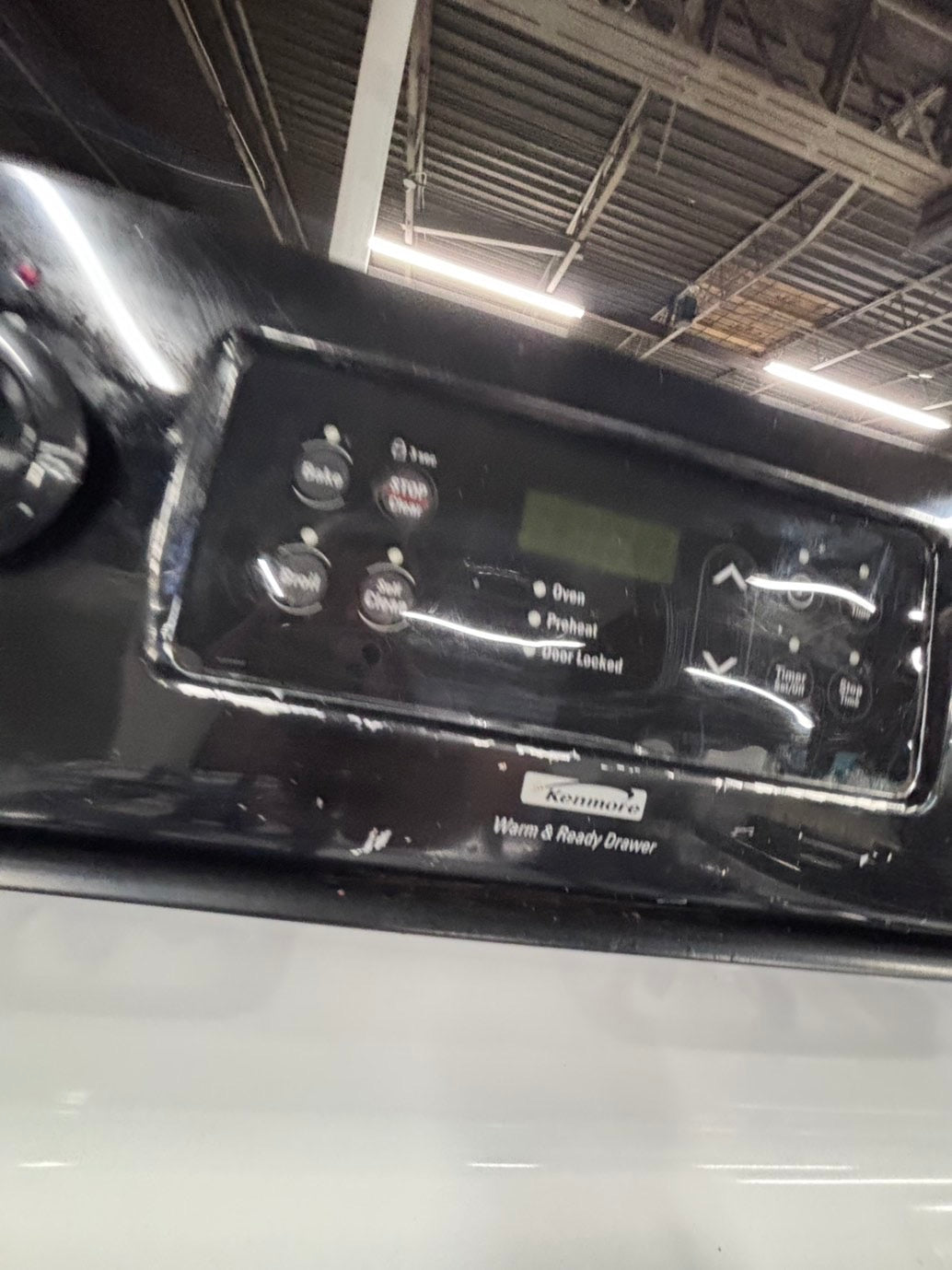 >*Sale🔥Kenmore Gas range 4 burner bake broil Hi/Lo self clean in  white & black , used-Refurbished 30” #ZQTN2B