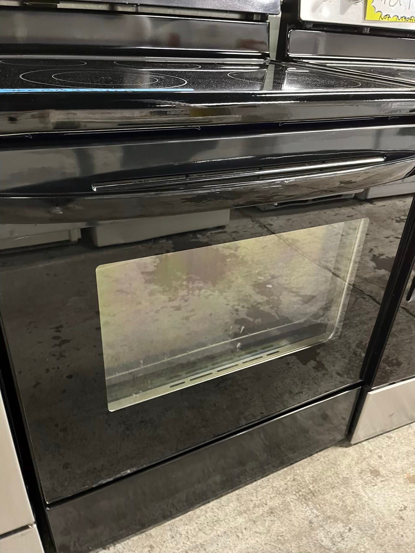 - LG electric range black  5 burner warm zone convection bake broil self clean 30” item number #ERB234TB