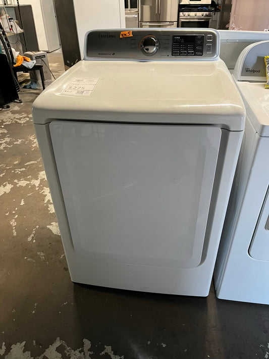 Samsung dryer side by side electric 220v large capacity 27" in Refurbished #ED754DB