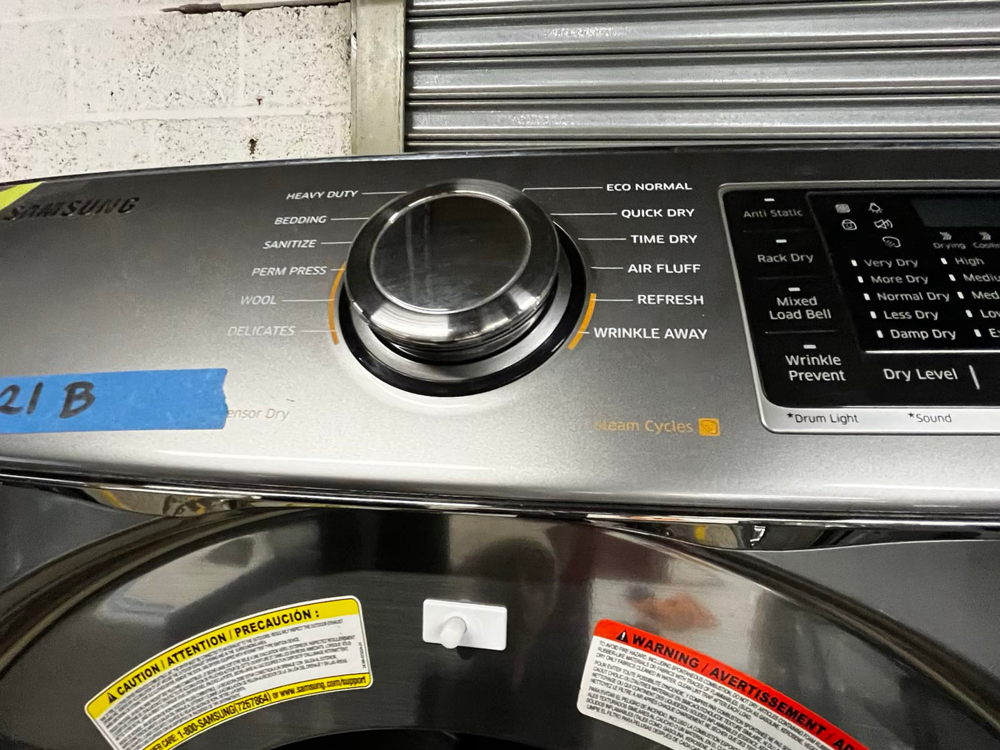 🎁Holiday Sale 🎄 GAS Mix & Match LG washer & Samsung dryer set front load stackable stainless steel 30" in Refurbished #ED77414B