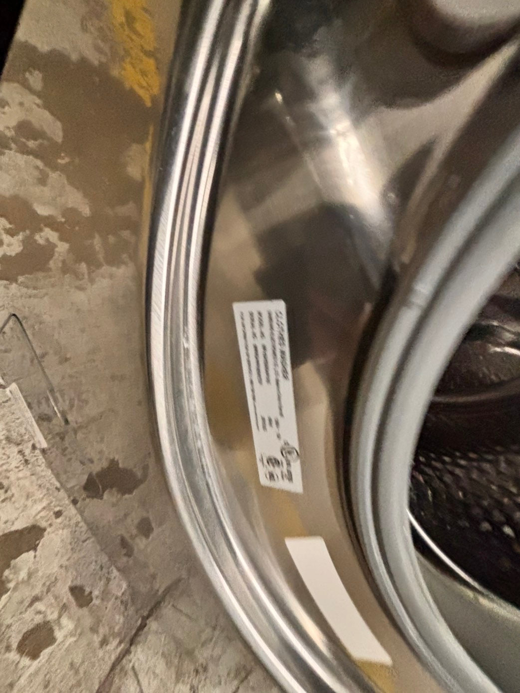 >💥Samsung silver  washer 4.5cu. ft. Large capacity, 27” stackable or side by side  used-refurbished         #SSD5GAB