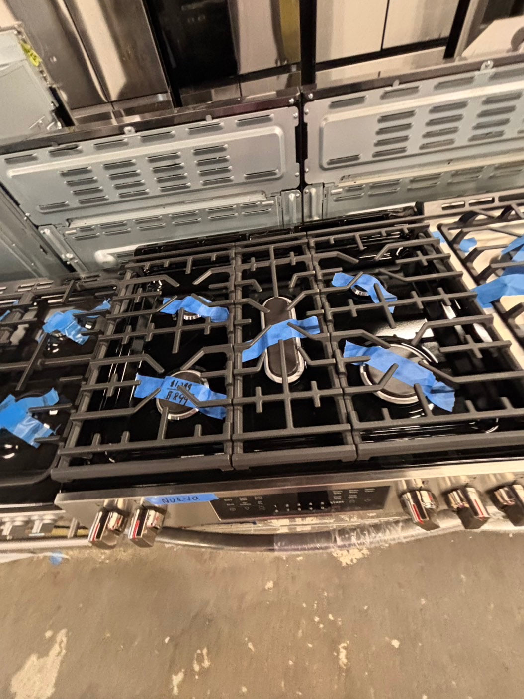 >new scratch & dent open box 📦 Frigidaire gallery stainless steel slide-in Airfry convection oven ,bake broil steam clean ,30” #FGG45ZB