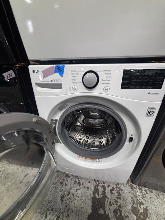 >*LG washer large capacity front load stackable or side by side in white #WLYT6B