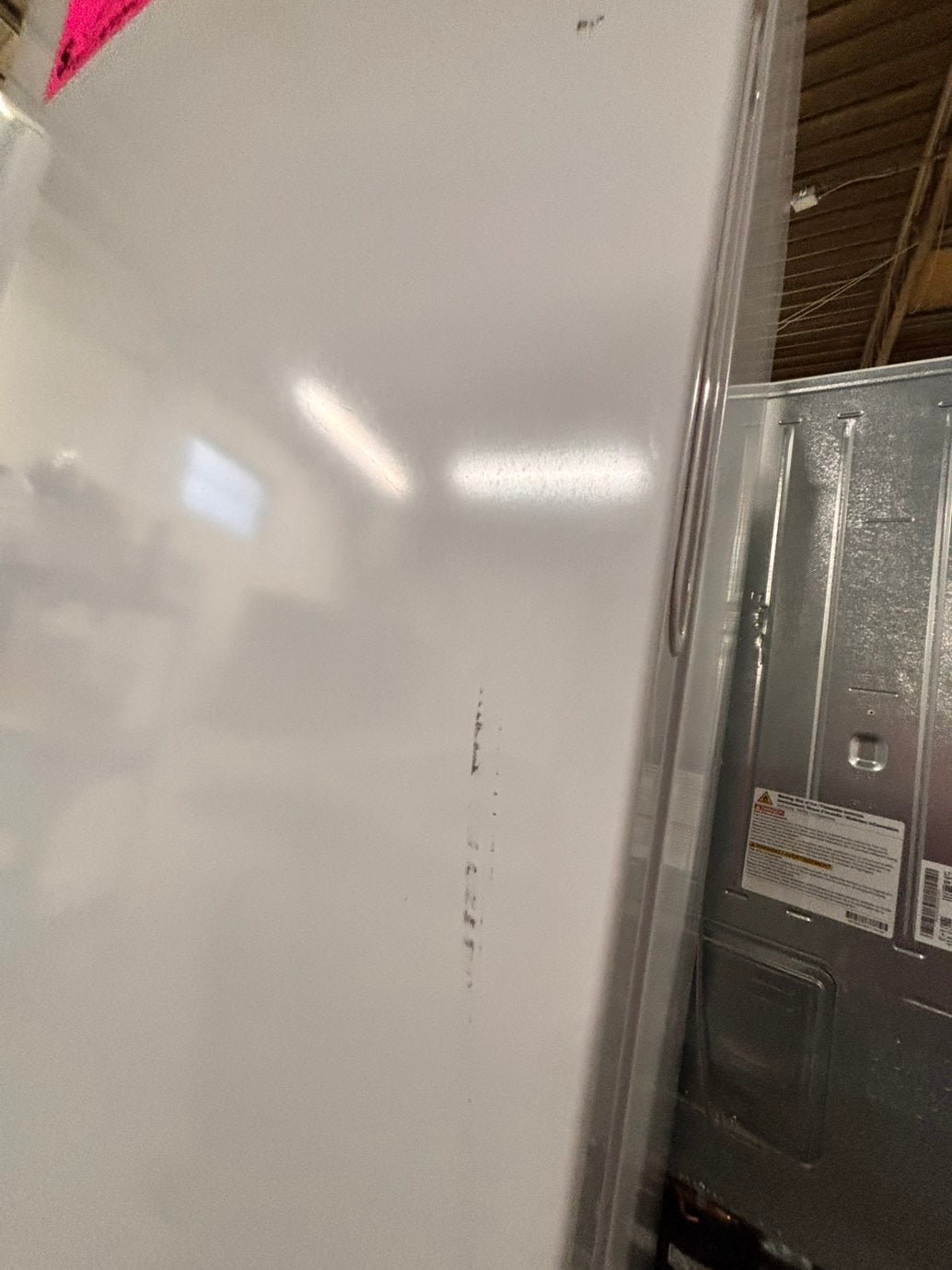 >Frigidaire up-right freezer white 16 cu.ft Refurbished-used #RF9ZXB