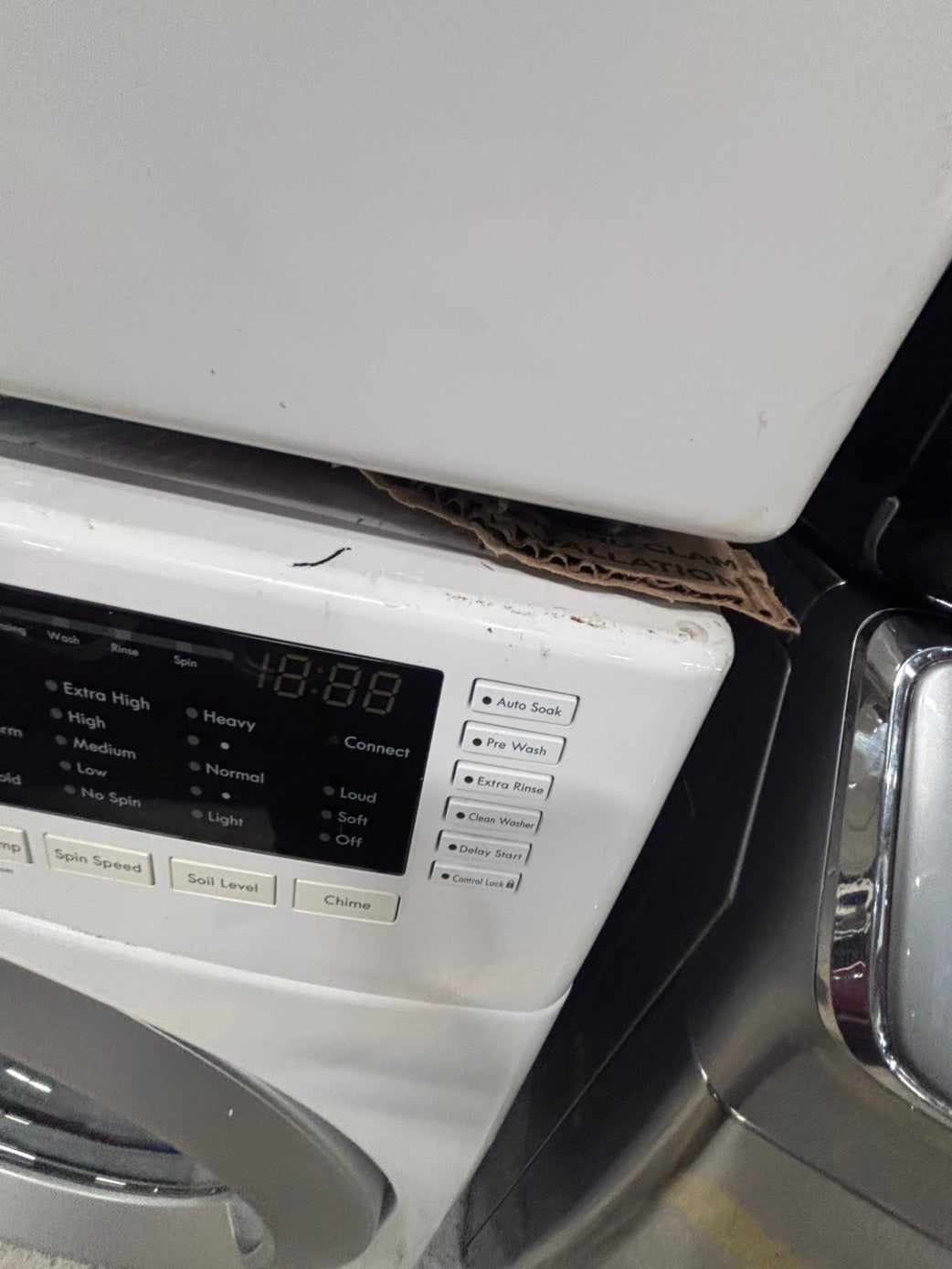 >*special 🔥mix & match kenmore washer & LG dryer set electric 220v front load stackable or side by side - sensor dry in white  #MX44V6BSET