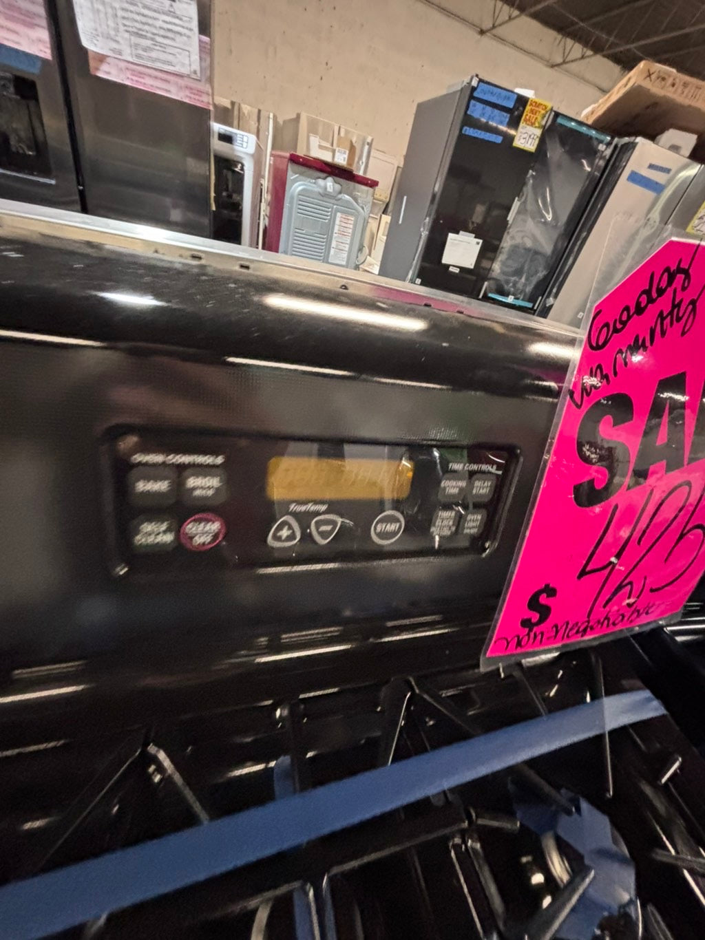 >*Sale🔥GE Gas range 5 burner convection oven bake ,broil Hi/Lo self clean in stainless steel used-Refurbished 30” #GSZQ7BB