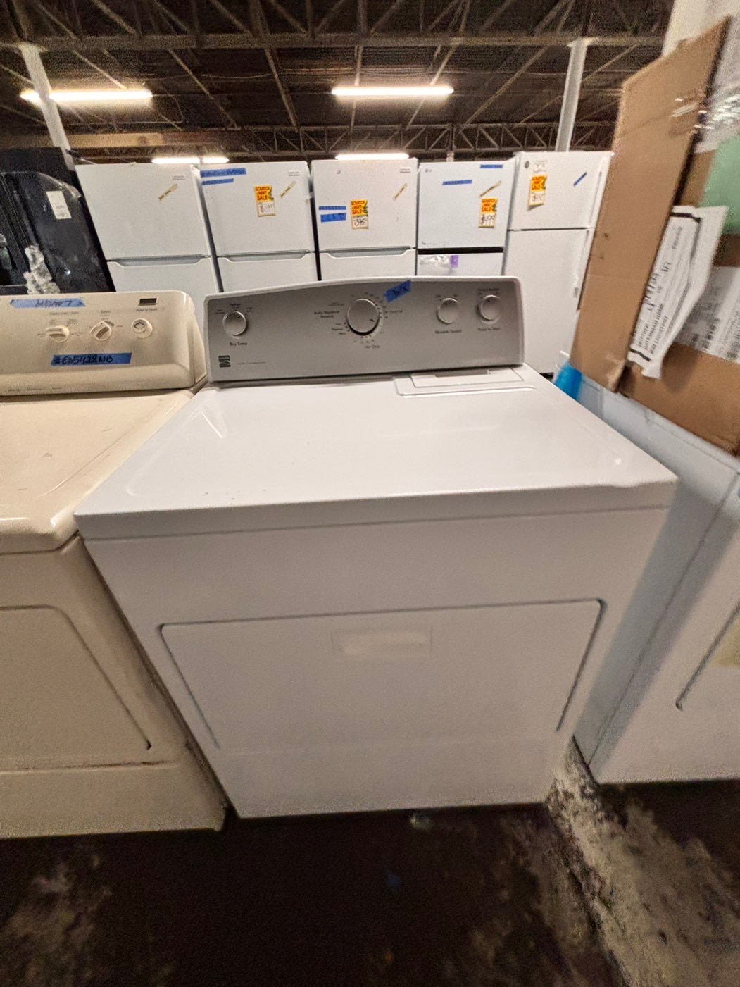 >kenmore   29” large capacity electric dryer 220v side by side used-refurbished #KEDA7B