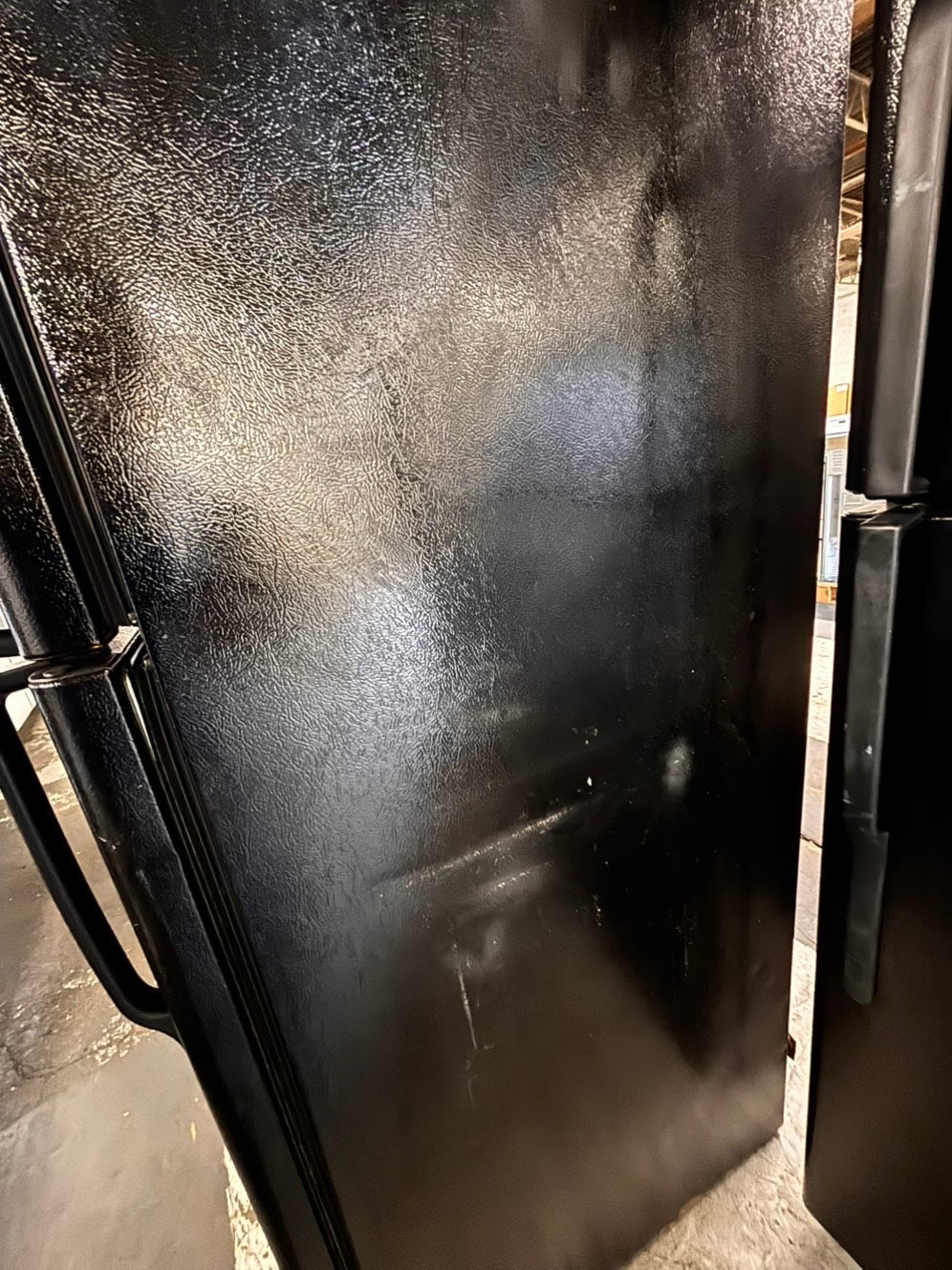 >sale🎈GE 30”18cu.ft -top freezer refrigerator black color   -used refurbished 30” #TGP2RPB