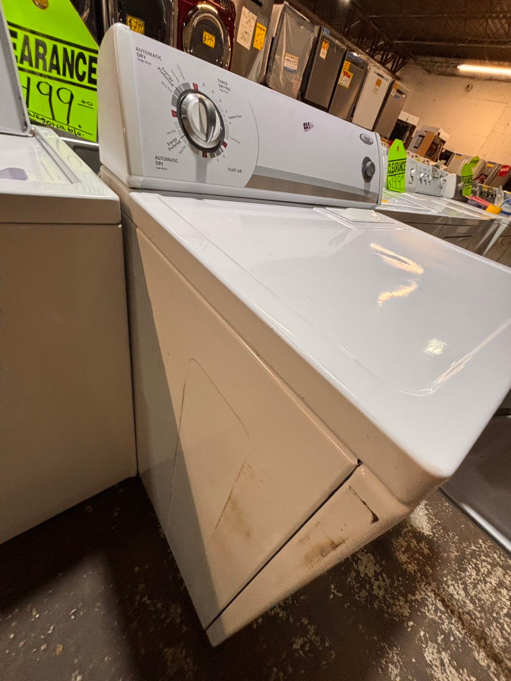 >*whirlpool top load washer  & electric dryer 220v  set top load side by side #TLW8TYB