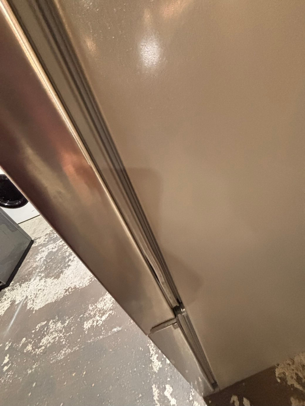 }}Whirlpool30”x67.1/2h French Door freezer fridge black stainless steel with Iced & water 💦 dispenser  used refurbished #FDW309HB