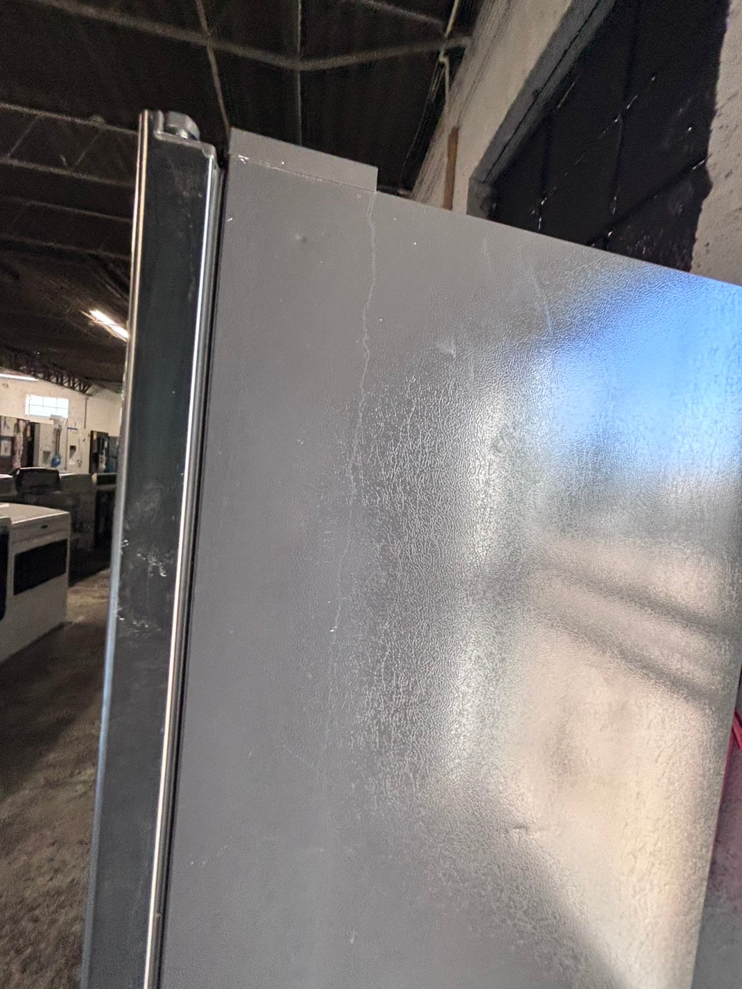 >GE 36” French Door Refrigerator Super-Capacity with ice maker & water dispenser ,used-refurbished #GE50PSB